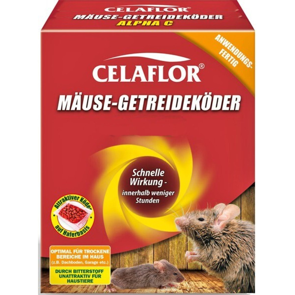 Celaflor MäuseGetreideköder 100 g Nimmervoll … Ihr