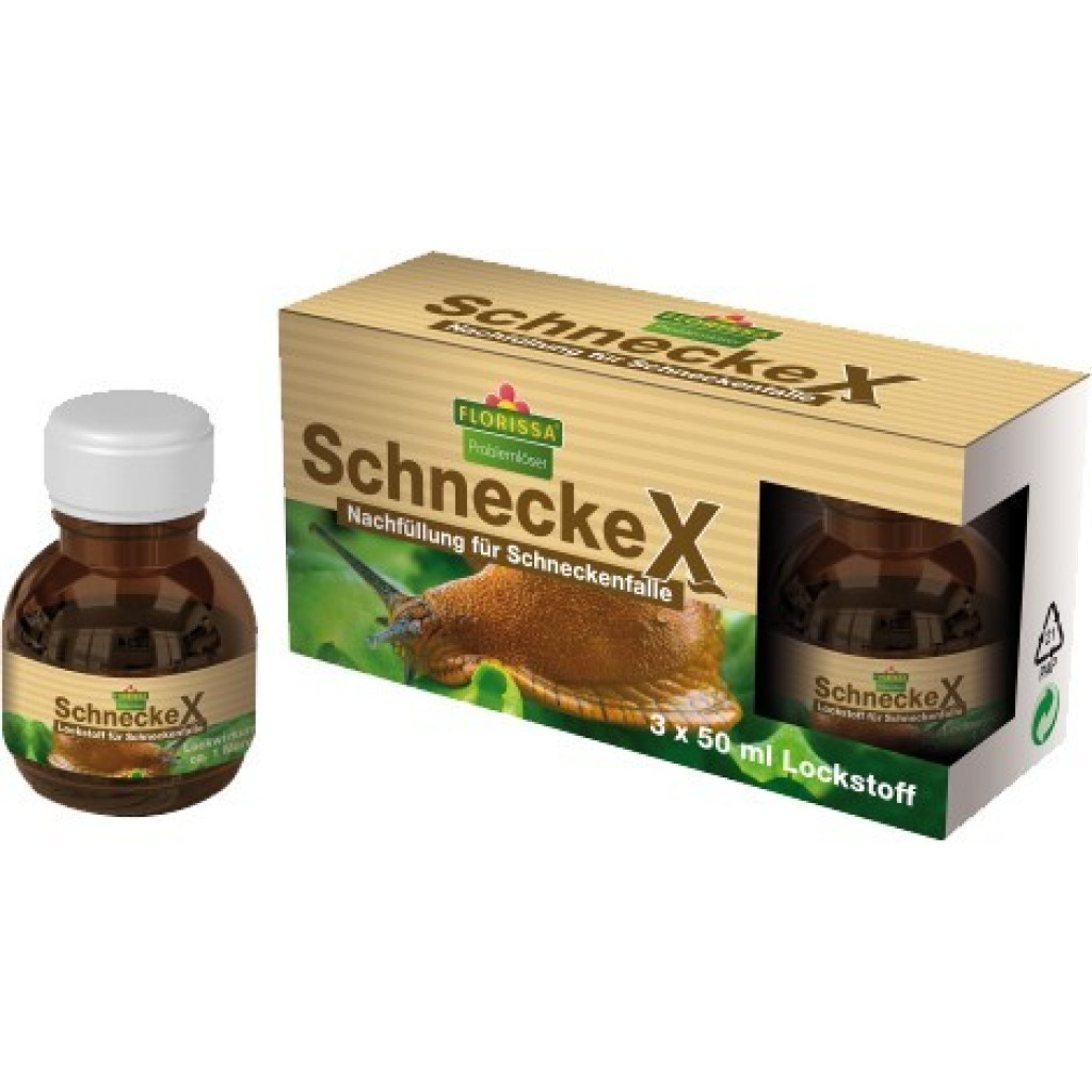 Florissa Nachfüllung SchneckeX 3×50 ml Nimmervoll